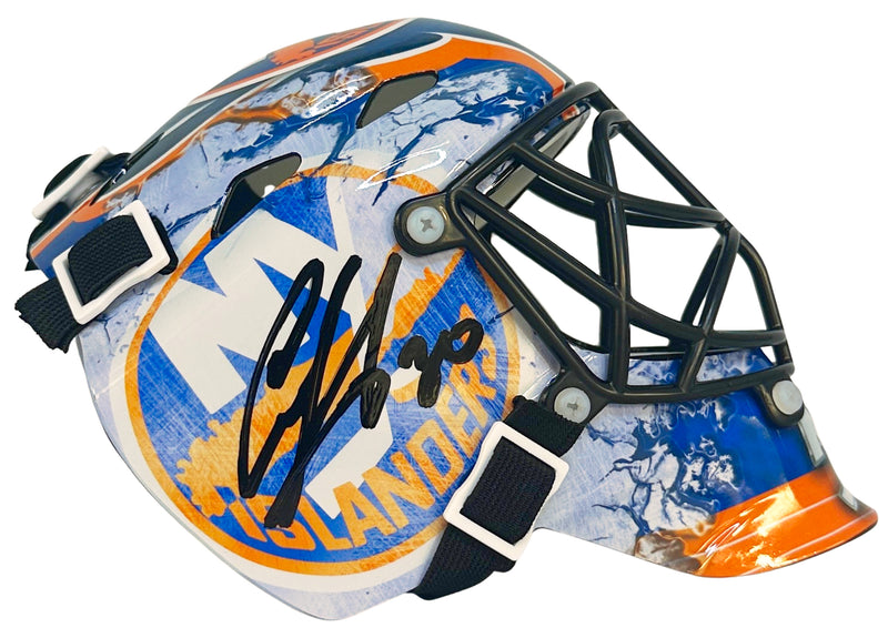 Ilya Sorokin autographed signed mini helmet NHL New York Islanders JSA