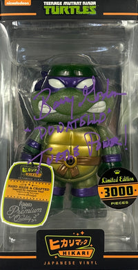 Barry Gordon signed Limited Hikari Figure Teenage Mutant Ninja Turtles JSA COA