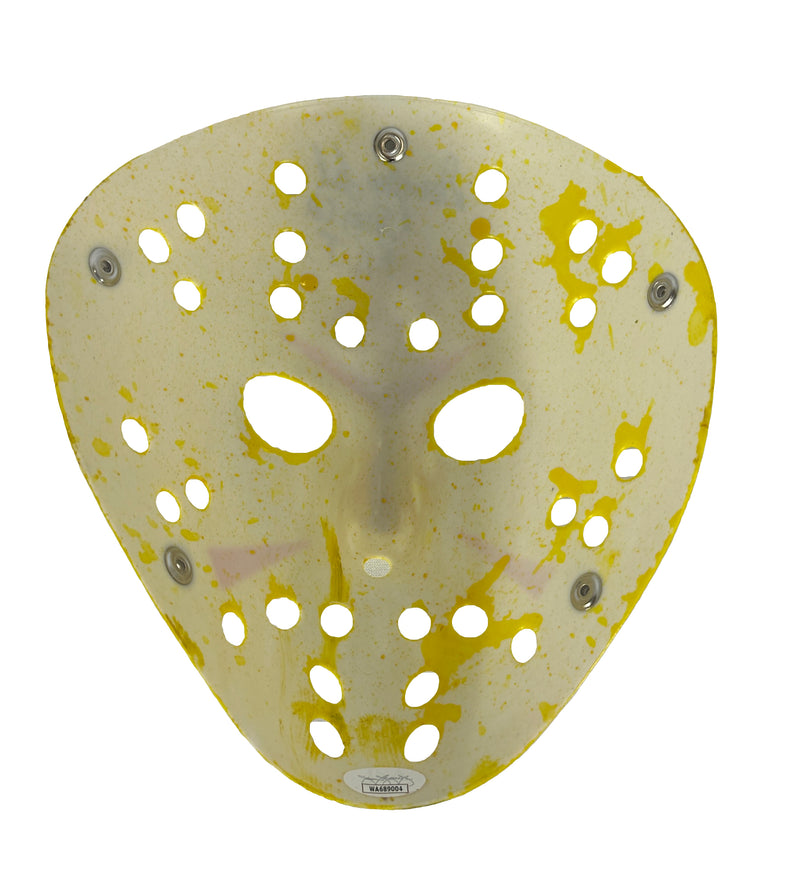 Douglas Tait autographed signed inscribed Jason Vorhees mask Friday The 13th JSA