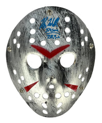 Kane Hodder signed inscribed Jason Vorhees mask Friday The 13th JSA COA