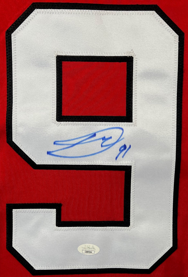 Dawson Mercer signed autographed jersey New Jersey Devils JSA COA