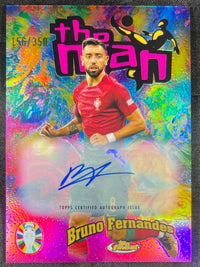 Bruno Fernandez 2023 Topps Finest Euro Auto The Man /350 TM-BF