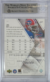 Eric Moulds autographed signed Upper Deck 2000 #11 Buffalo Bills BAS Encap
