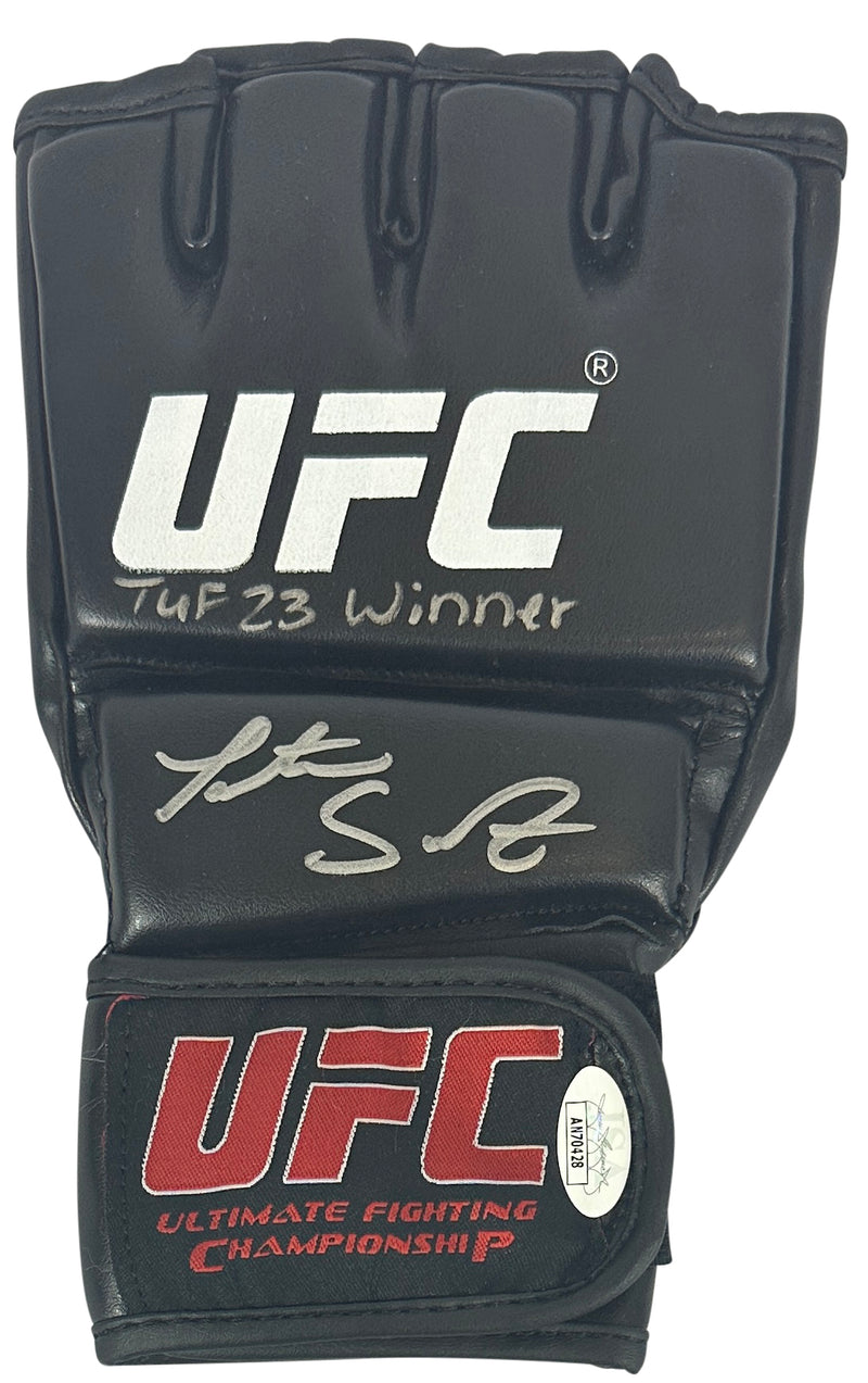 Tatiana Suarez autographed signed inscribed glove UFC PSA COA