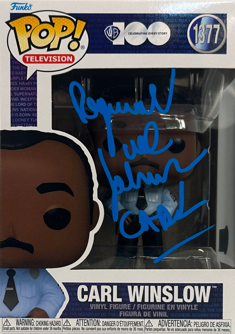 Reginald Vel Johnson autographed inscribed Funko Pop #1377 Family Matters BAS