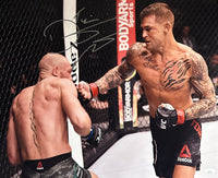 Dustin Poirier autographed signed inscribed 16x20 photo UFC JSA