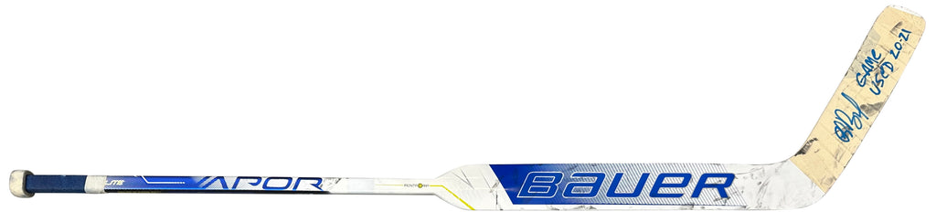 Andrei Vasilevskiy signed inscribed GAME USED stick NHL Tampa Bay Lightning LOA