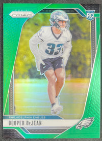 Cooper DeJean 2024 RC Panini Prizm Green #321 Color Match