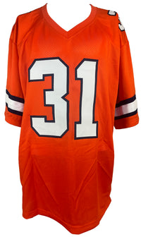 Justin Simmons autographed signed jersey NFL Denver Broncos PSA COA