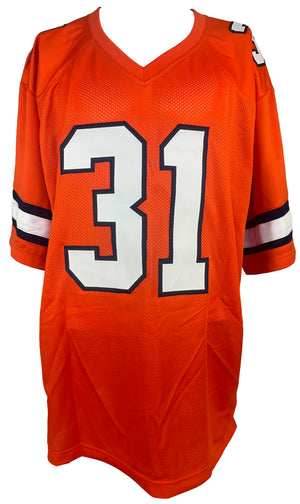 Justin Simmons autographed signed jersey NFL Denver Broncos PSA COA