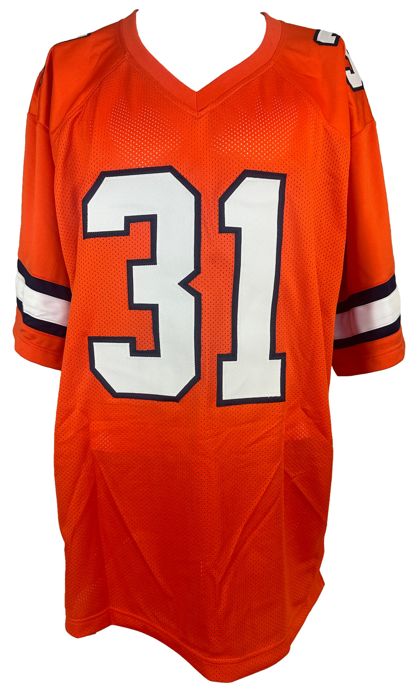 Justin Simmons autographed signed jersey NFL Denver Broncos PSA COA