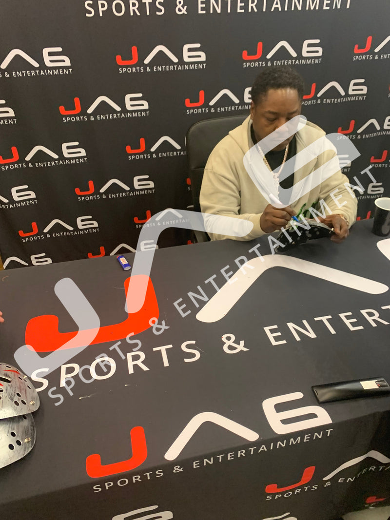 Jadakiss autographed signed inscribed Jason mask JSA COA Jason Philips
