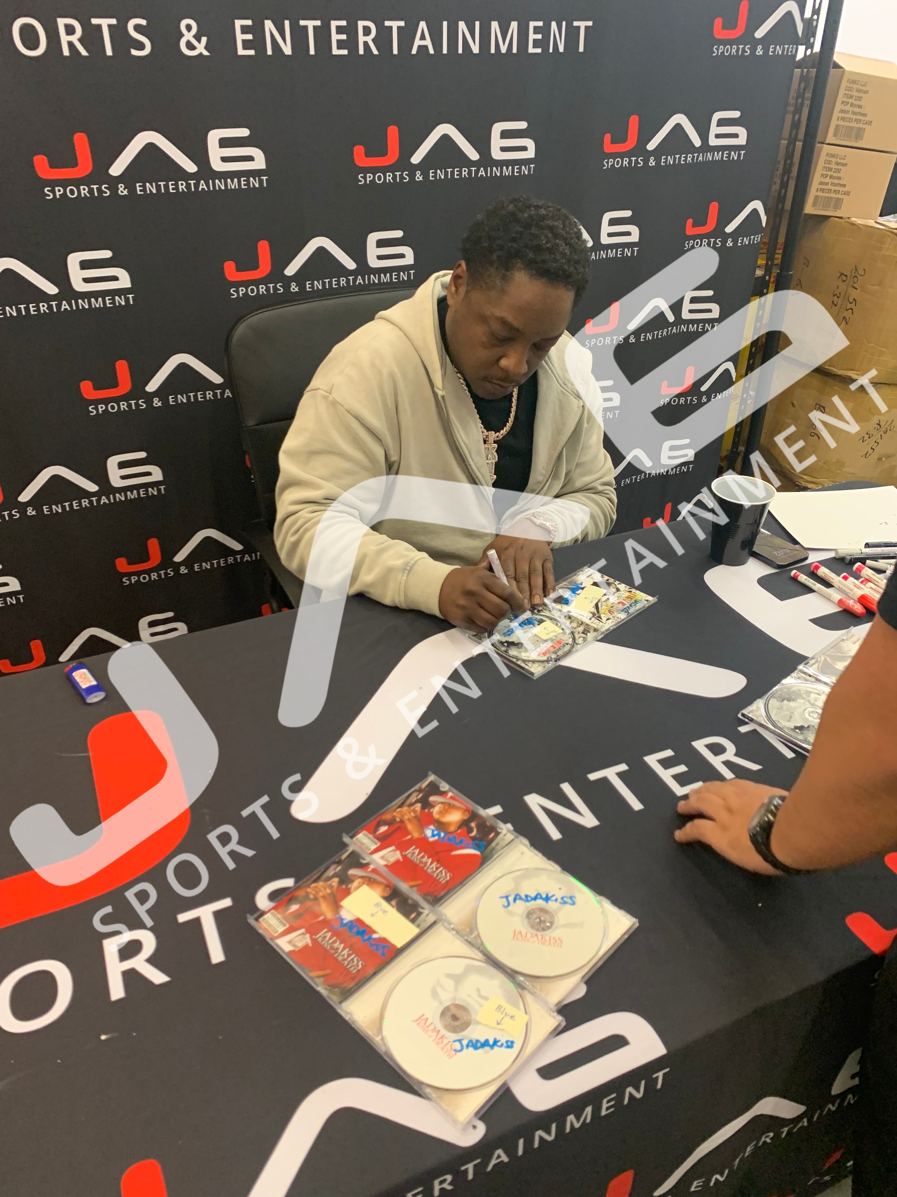 Jadakiss autographed signed CD All Queda Jada JSA COA Jason