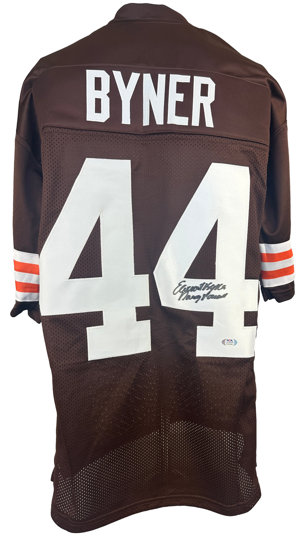 Earnest Byner autographed signed inscribed jersey NFL Cleveland Browns PSA ITP