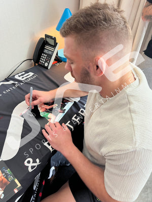 Dricus Du Plessis autographed signed 8x10 photo UFC JSA COA Vs Israel Adesanya