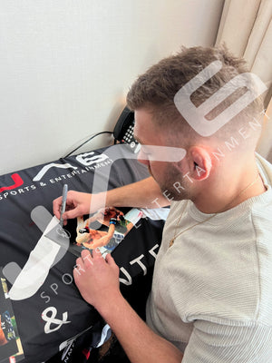 Dricus Du Plessis autographed signed 8x10 photo UFC JSA COA Vs Sean Strickland