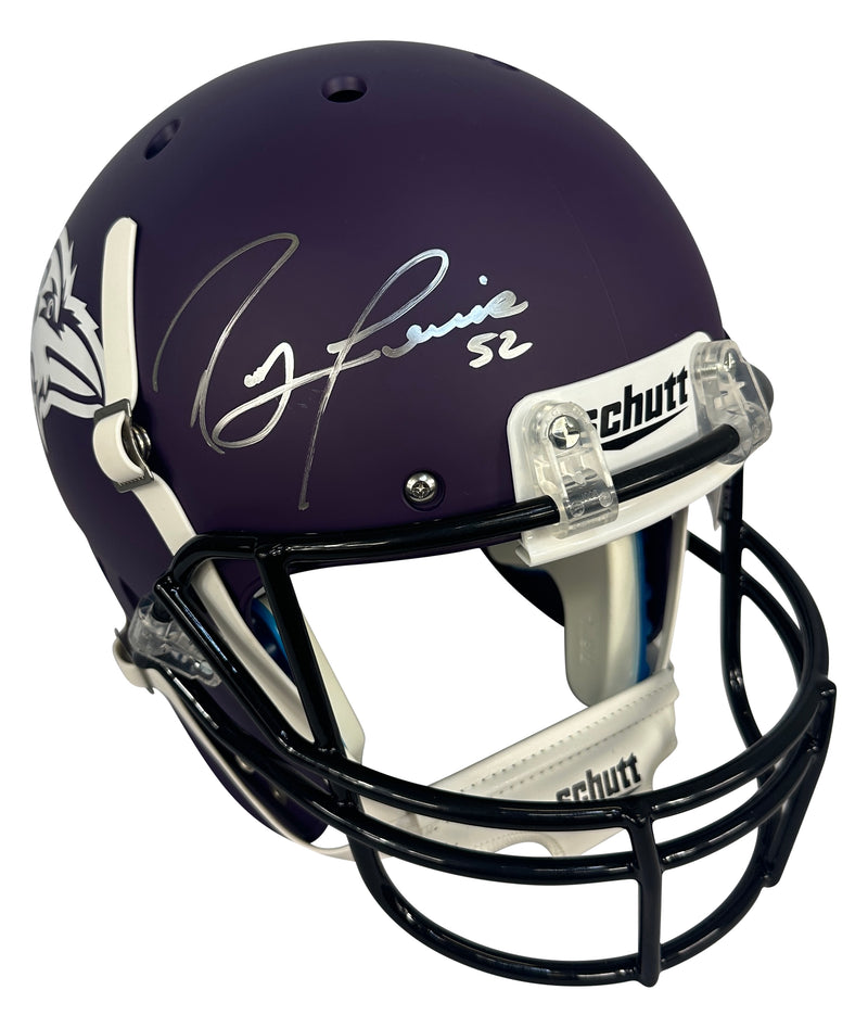 Ray Lewis autographed signed Full Size stat helmet NFL Baltimore Ravens PSA COA