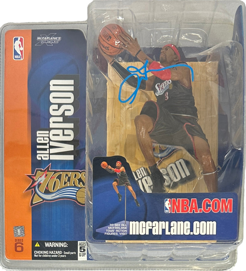 Allen Iverson autographed signed McFarland Figure Philadelphia 76ers JSA