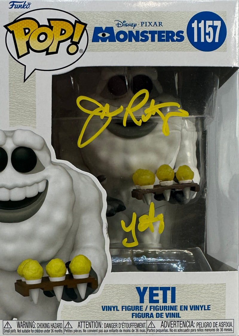 john ratzenberger monsters inc John Ratzenberger autographed inscribed Funko Pop #1157 Monsters Inc. JSA COA