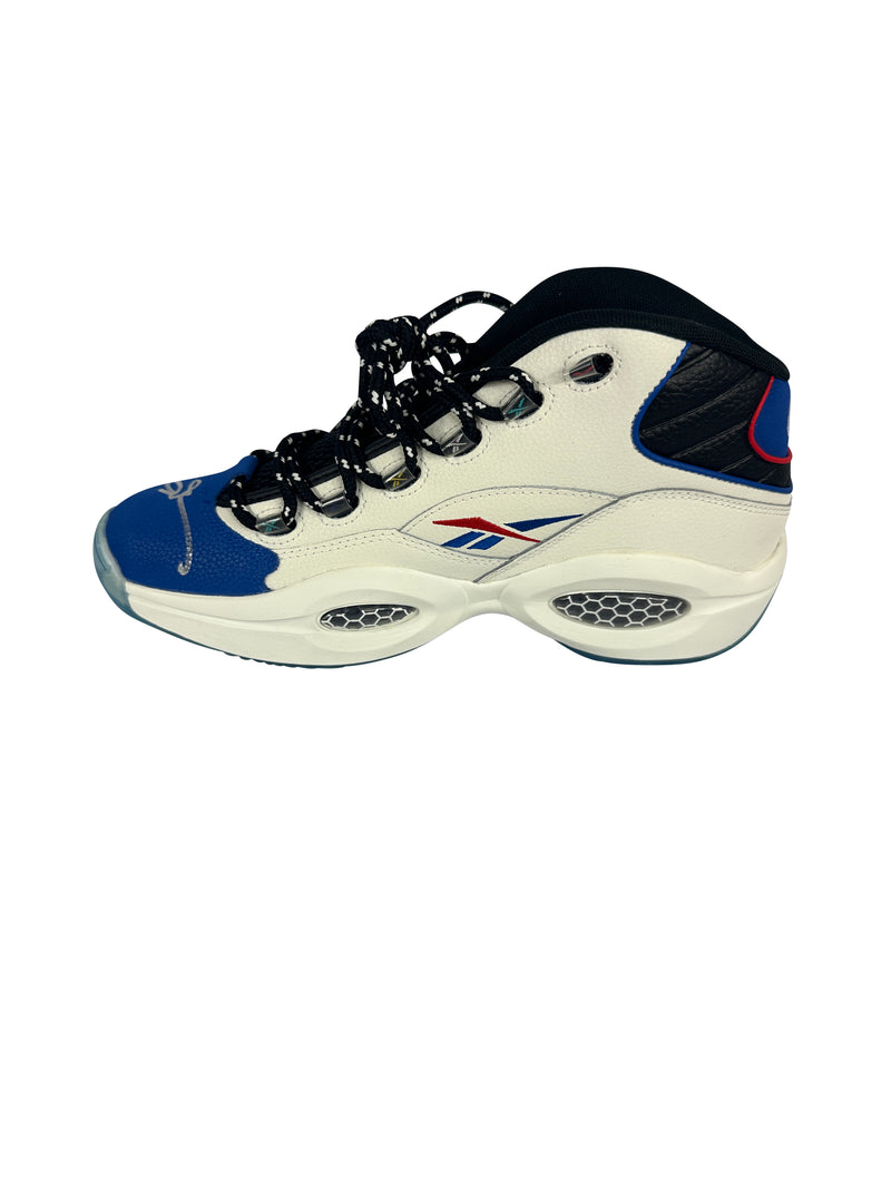 Allen Iverson autographed signed Sneaker pair Philadelphia 76er's JSA COA