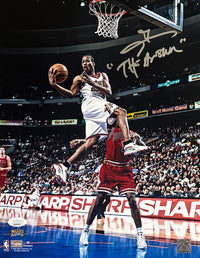 Allen Iverson auto signed inscribed 11x14 photo Philadelphia 76ers NBA JSA