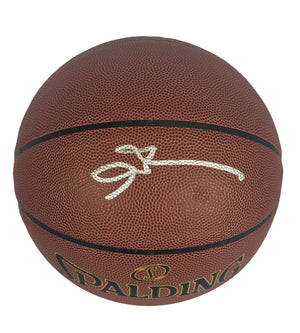 Allen Iverson autographed signed basketball Philadelphia 76ers JSA COA