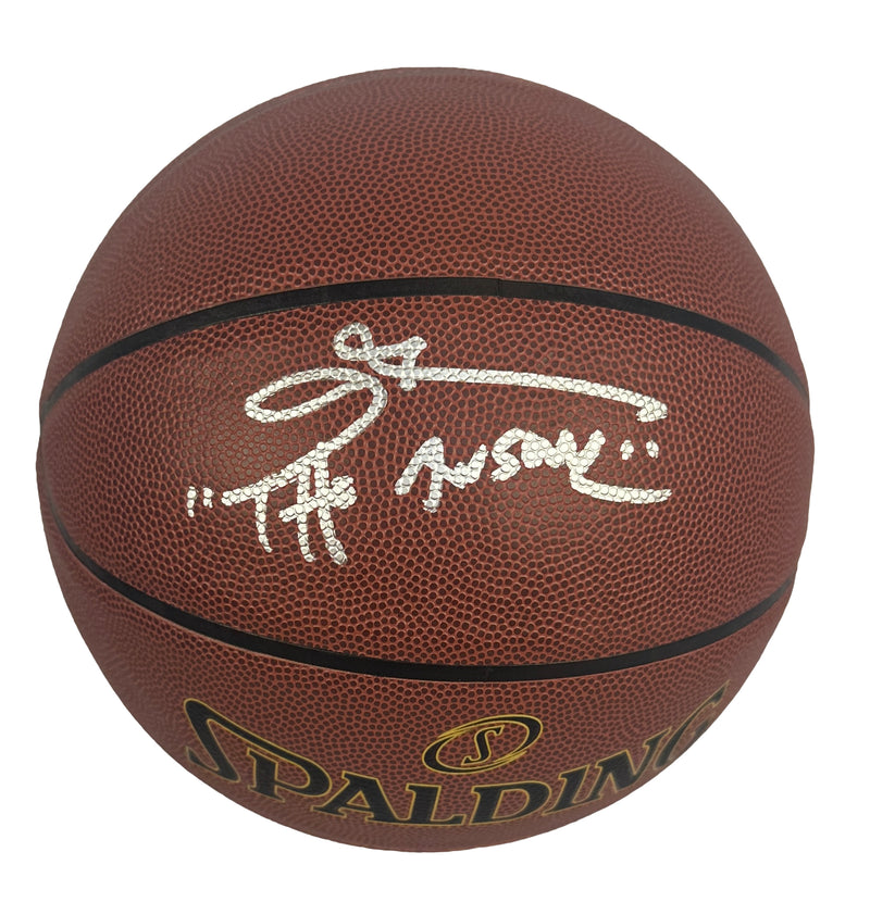 Allen Iverson autographed signed inscribed basketball Philadelphia 76ers JSA COA