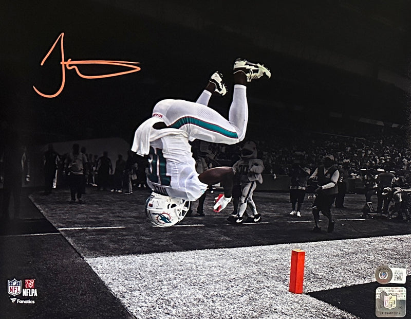 Tyreek Hill autographed signed 11x14 photo NFL Miami Dolphins BAS