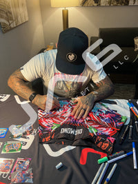 Dustin Poirier autographed signed shorts UFC JSA COA Max Holloway