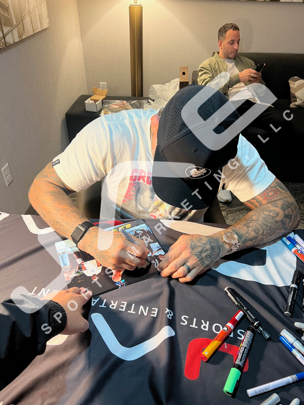 Dustin Poirier autographed signed inscribed 8x10 photo UFC JSA Max Holloway