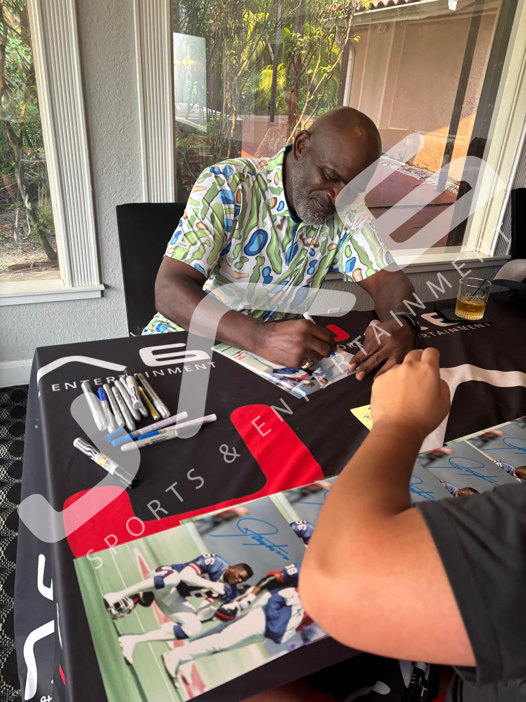 Lawrence Taylor autographed signed 8x10 photo NFL New York Giants JSA COA