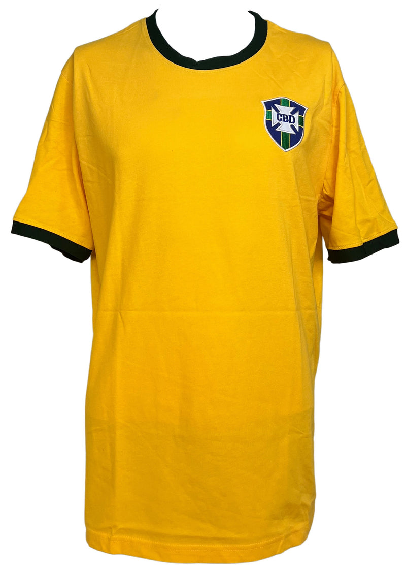 Pele autographed signed jersey World Cup Brazilian national team PSA COA