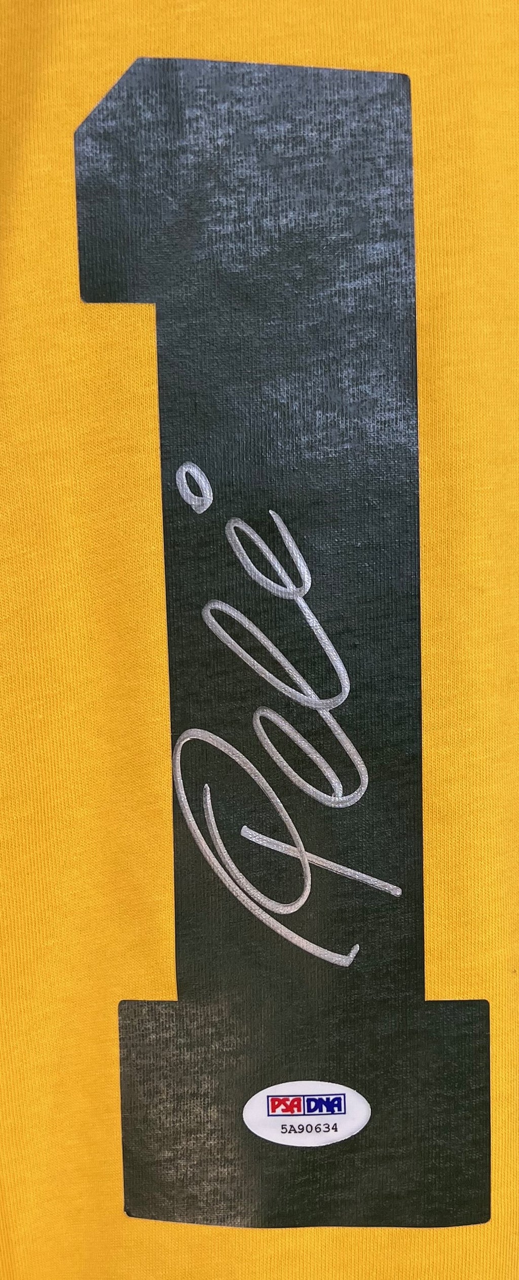 Pele autographed signed jersey World Cup Brazilian national team PSA COA