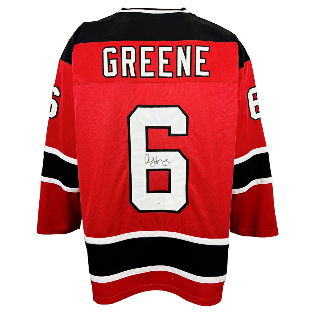 Andy Greene signed autographed jersey autographed NHL New Jersey Devils JSA COA