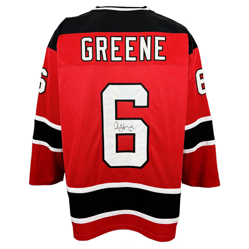 Andy Greene signed autographed jersey autographed NHL New Jersey Devils JSA COA