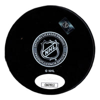 Elias Lindholm autographed signed all-star puck NHL Boston Bruins BAS