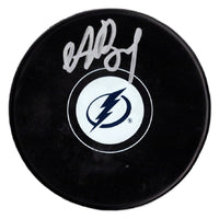 Andrei Vasilevskiy autographed signed puck Tampa Bay Lightning JSA COA
