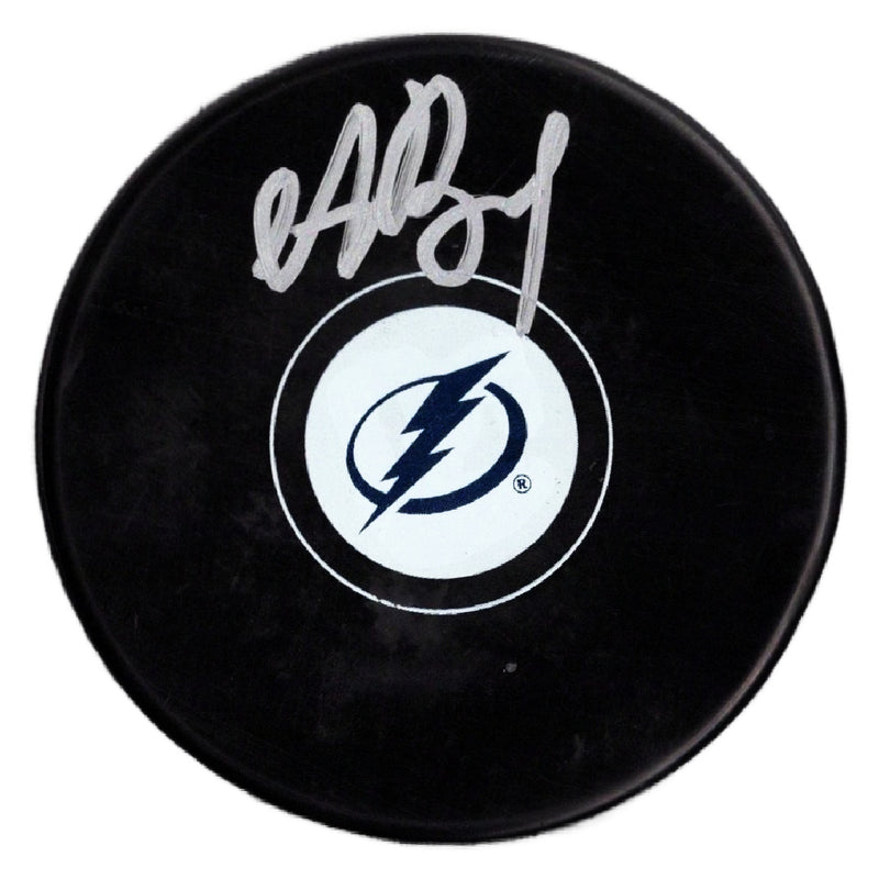 Andrei Vasilevskiy autographed signed puck Tampa Bay Lightning JSA COA