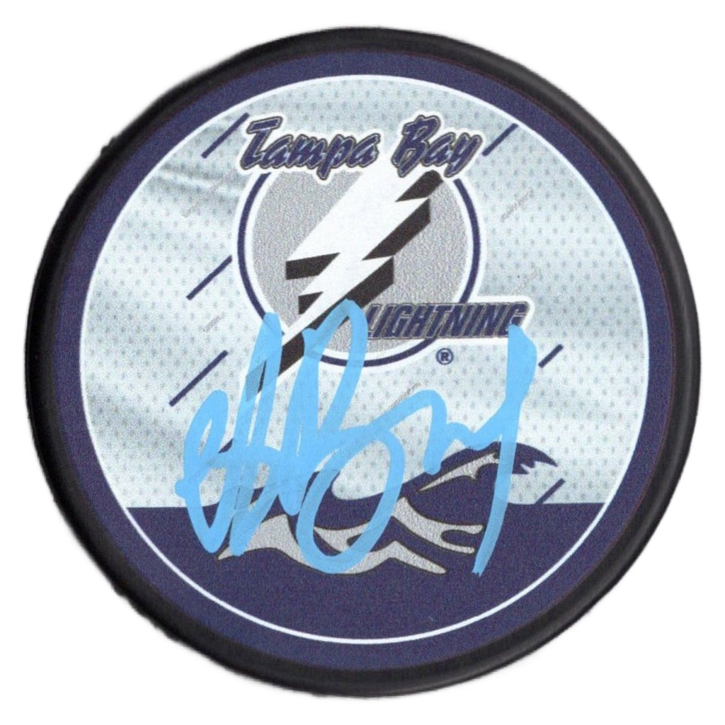 Andrei Vasilevskiy autographed signed puck Tampa Bay Lightning JSA COA