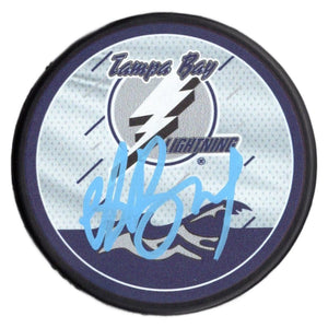 Andrei Vasilevskiy autographed signed puck Tampa Bay Lightning JSA COA