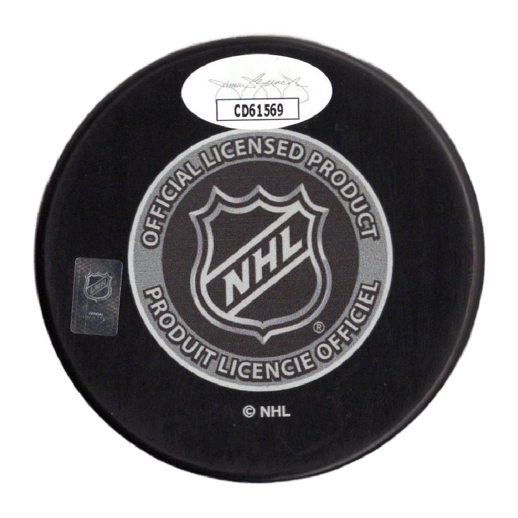 Andrei Vasilevskiy autographed signed puck Tampa Bay Lightning JSA COA