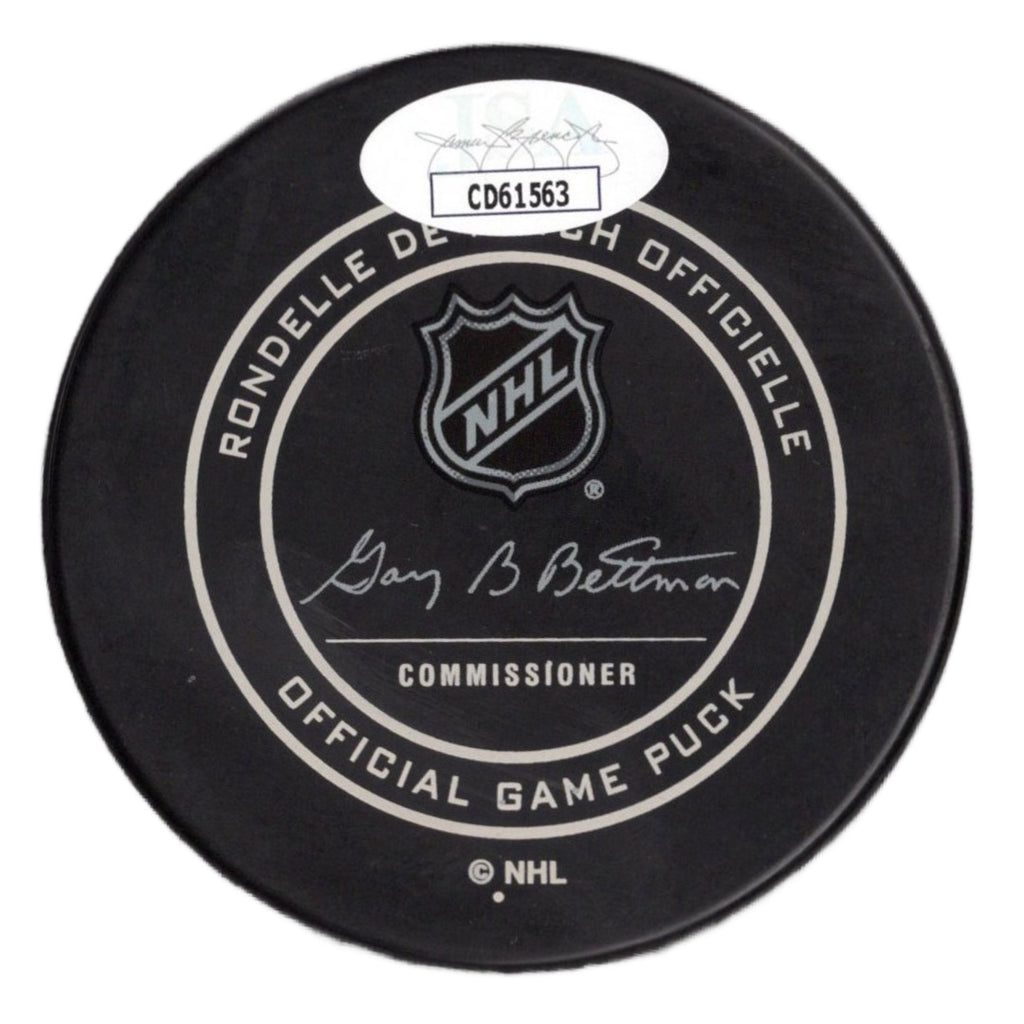Andrei Vasilevskiy autographed signed puck Tampa Bay Lightning JSA COA