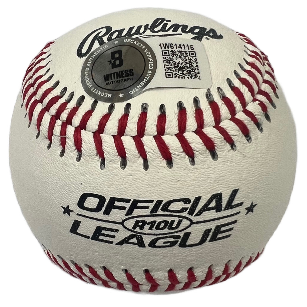 Keith Hernandez autographed signed baseball New York Mets Beckett BAS