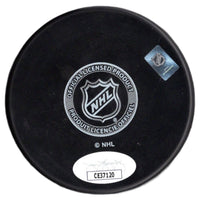 Chris Kreider autographed signed puck NHL New York Rangers JSA COA