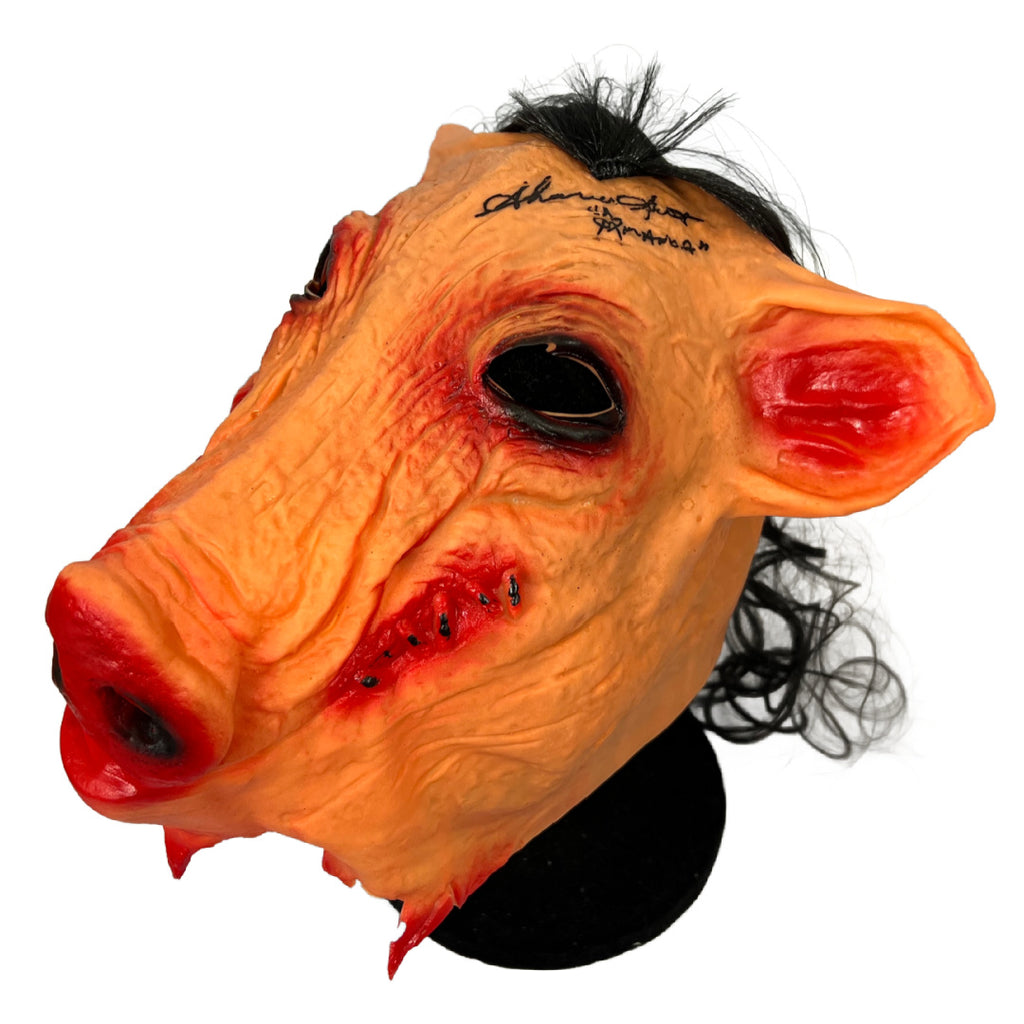 Shawnee Smith autographed signed Inscribed mask JSA COA Jigsaw Saw