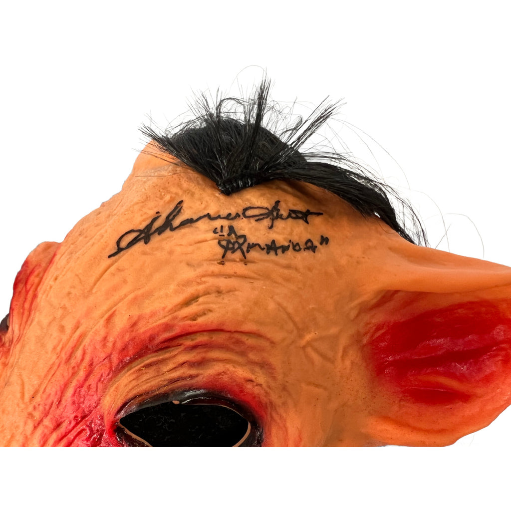 Shawnee Smith autographed signed Inscribed mask JSA COA Jigsaw Saw