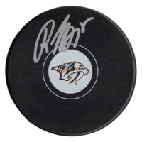 Roman Josi autographed signed puck NHL Nashville Predators JSA COA