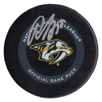 Roman Josi autographed signed Official Game puck NHL Nashville Predators JSA COA