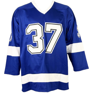 Yanni Gourde autographed signed jersey NHL Tampa Bay Lightning JSA COA