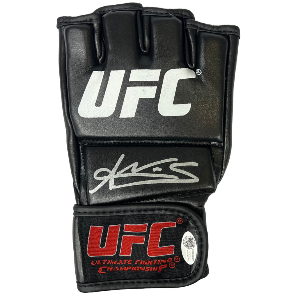 Amanda Nunes autographed signed glove UFC Lioness BAS